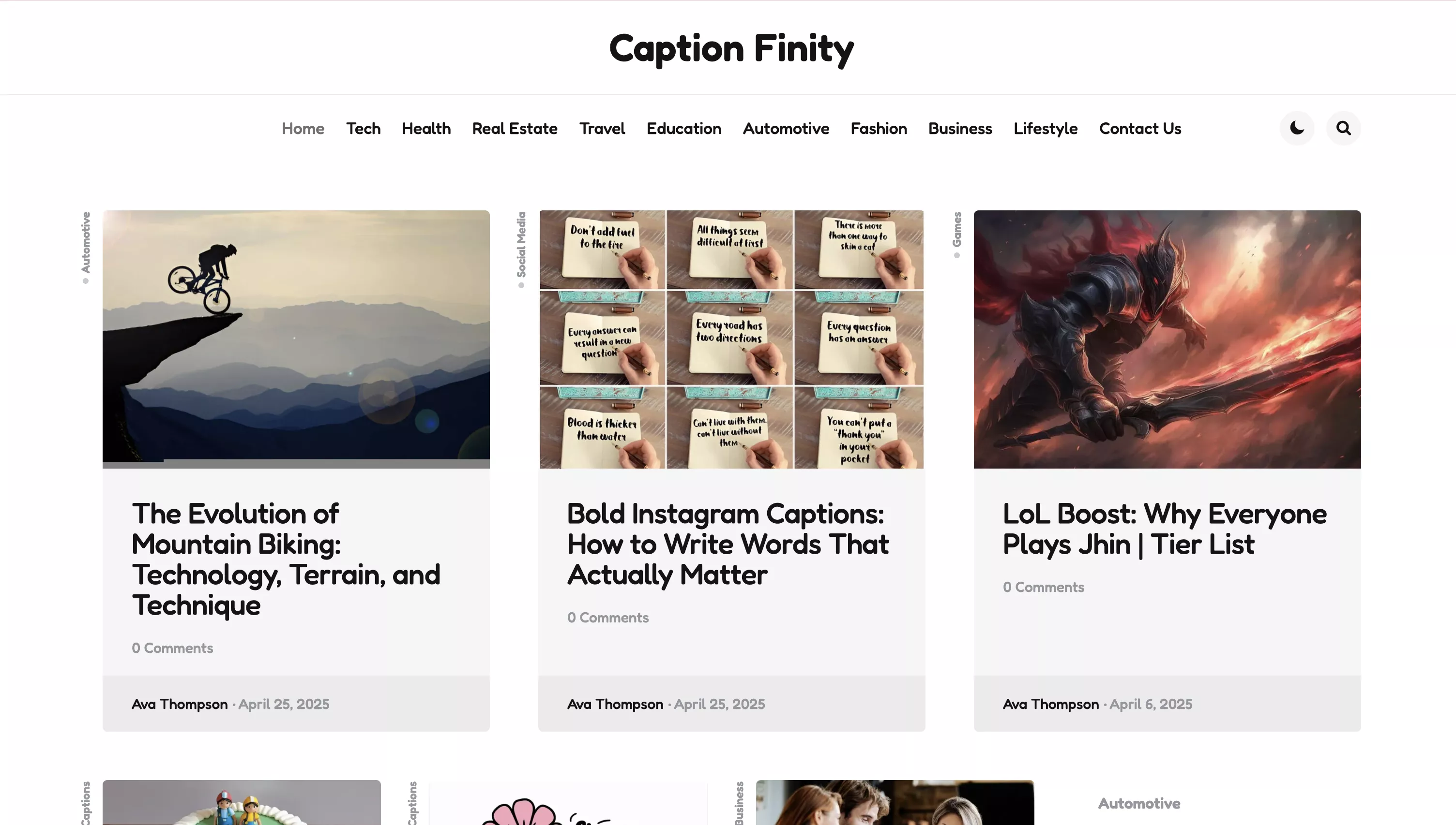 Captionfinity.com