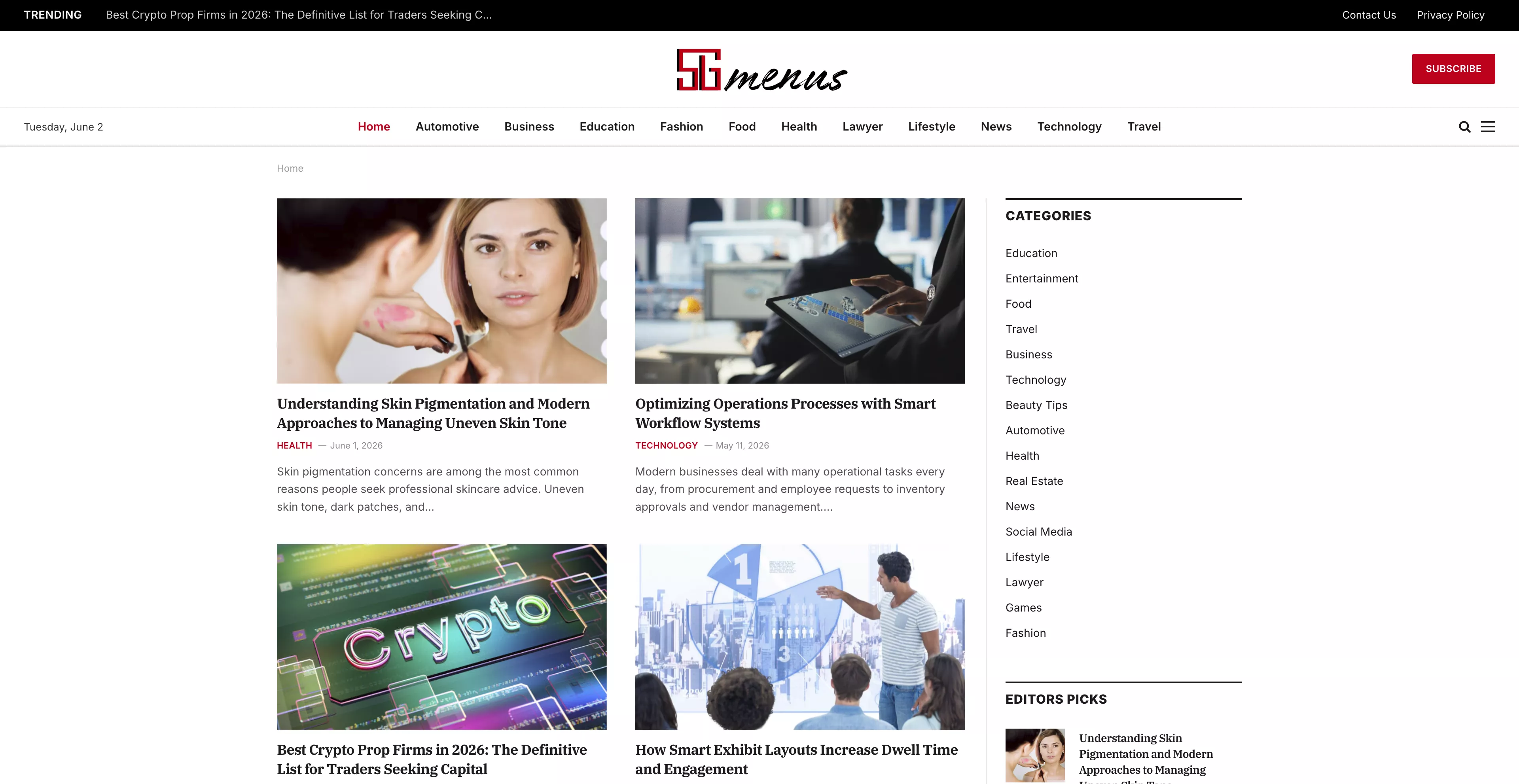Sgmenus.org