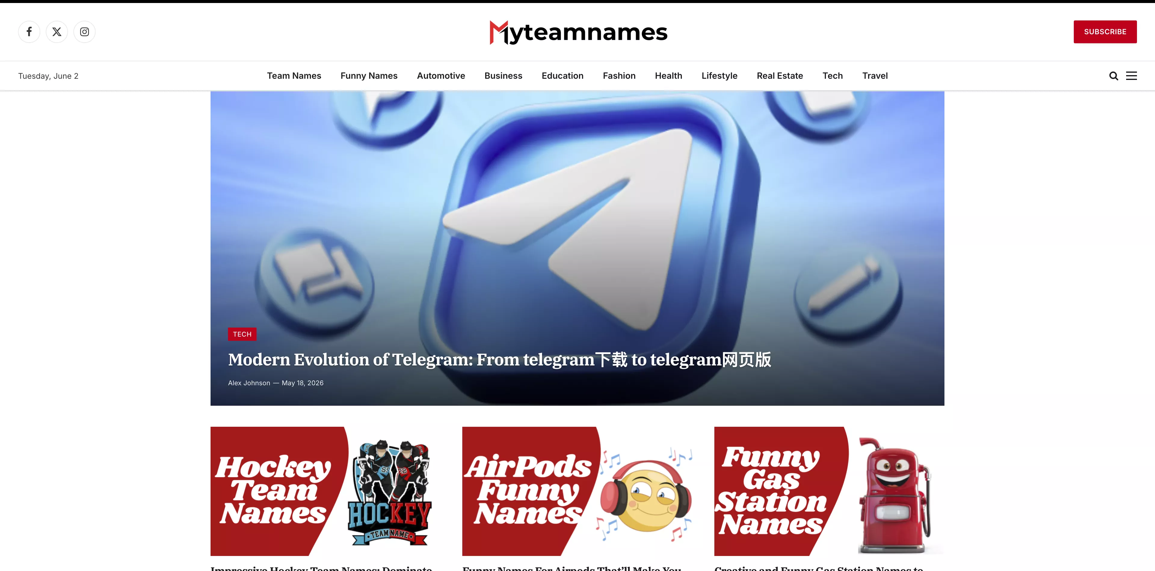 Myteamnames.com